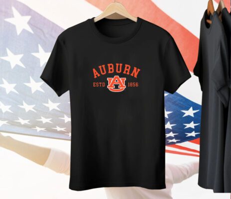 Auburn Tigers Established 1856 Tee Shirt