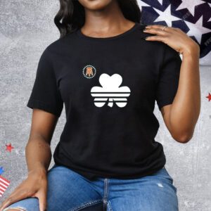 Barstool Sports Shamrock Stripes Crewneck Tee Shirt