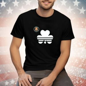Barstool Sports Shamrock Stripes Crewneck Tee Shirt