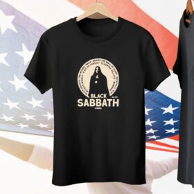 Black Sabbath Self Titled Track List Tee Shirt