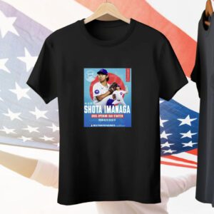 Chicago Cubs Baseball Shota Imanaga Tee Shirt