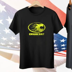 Crankdat Flames Heavyweight Tee Shirt