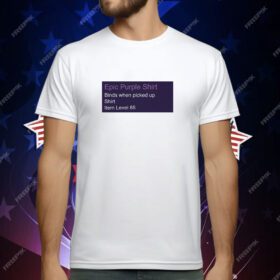 Epic purple shirt binds when picked up shirt item level 85 T-Shirt