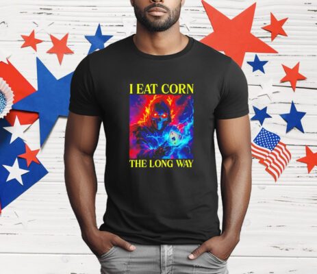 Grim Reaper I Eat Corn the Long Way T-Shirt