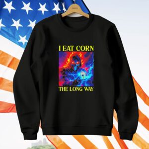 Grim Reaper I Eat Corn the Long Way T-Shirt