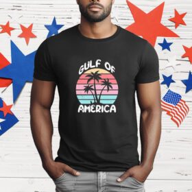 Gulf of America Sunset Vintage T-Shirt
