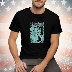 Holymountainprinting Pig Destroyer Flash Tee Shirt