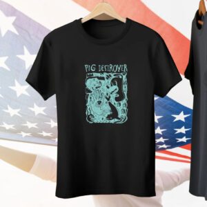 Holymountainprinting Pig Destroyer Flash Tee Shirt