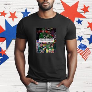 Bradley Cooper and Declan Lebaron Eagles Super Bowl T-Shirt