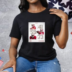 Indiana Football Kurtis Rourke Mikail Kamara Tee Shirt