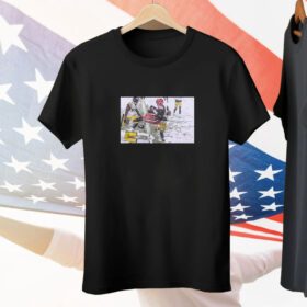 Jameis Winston Cleveland Browns Snow Touchdown Tee Shirt