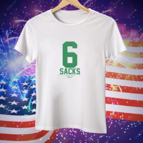 Josh Sweat Milton Williams Jordan Davis & Jalyx Hunt 6 Sacks Tee Shirt