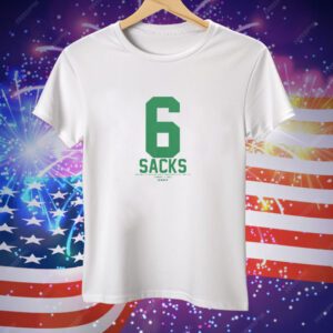 Josh Sweat Milton Williams Jordan Davis & Jalyx Hunt 6 Sacks Tee Shirt