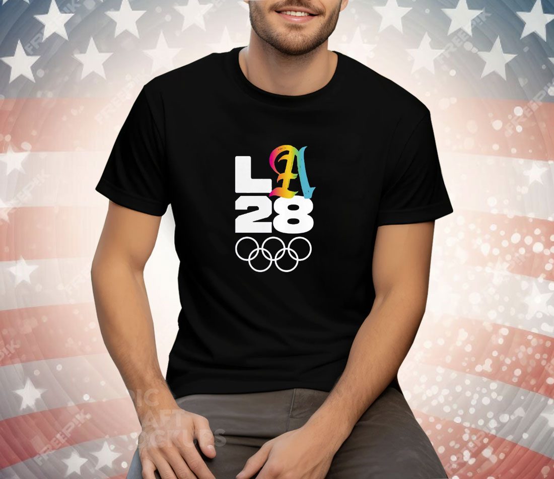 La 2028 Summer Olympics Gradient Tee Shirt
