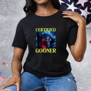 Limted Certified Gooner Tee Shirt
