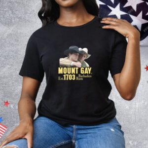 Limted Mount Gay Est 1703 Barbados Rum Tee Shirt