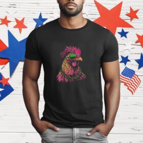 Mardi Gras Chicken T-Shirt