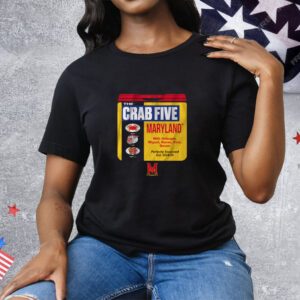 Maryland Basketball The Crab Five Old Bay Can Tee Shirt