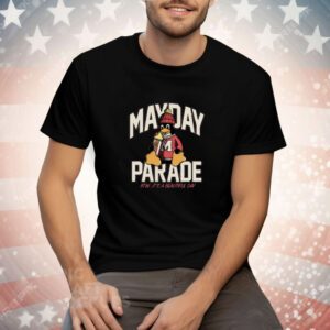 Mayday Parade Cherry Lemonade Railroad Tee Shirt