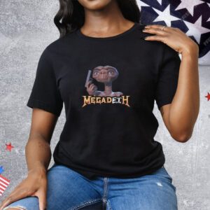 Megadeth E.T. Alien Tee Shirt