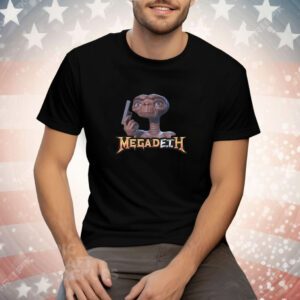 Megadeth E.T. Alien Tee Shirt