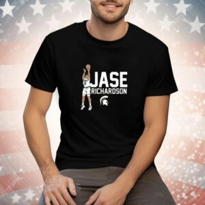 Michigan State Basketball Jase Richardson Tee Shirt