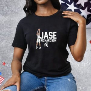 Michigan State Basketball Jase Richardson Tee Shirt