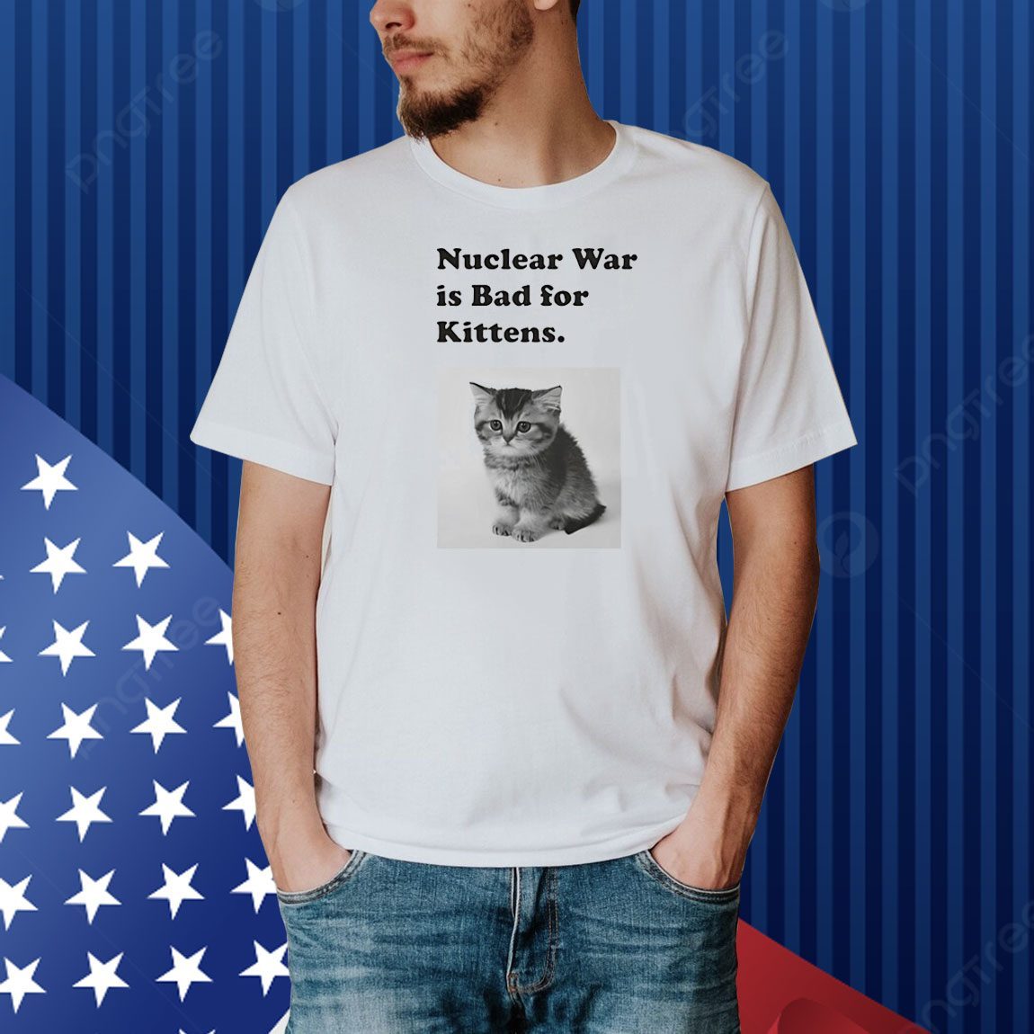 Nuclear is bad for kittens Shirt