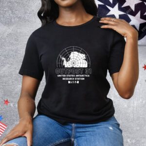 Outpost 31 Antarctica Research Station 1982 Tee Shirt