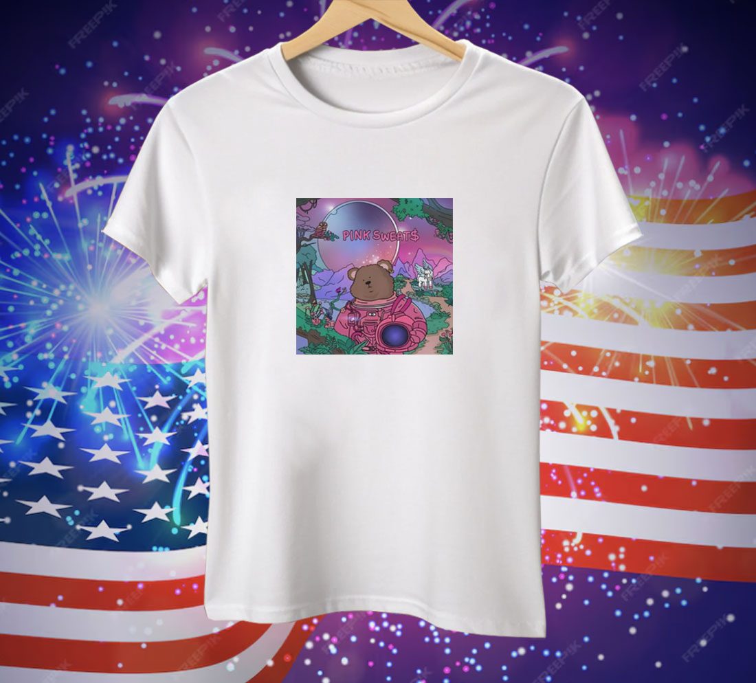 Pink Sweats Teddy Planet T-Shirt