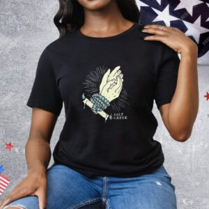 Salt Creek Where Strangers Go Hands Tee Shirt
