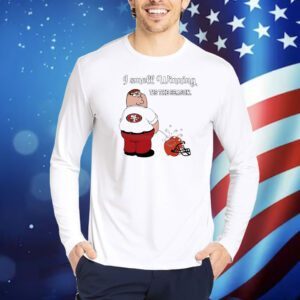 San Francisco 49ers NFL matches I smell winning tis the season Shirt
