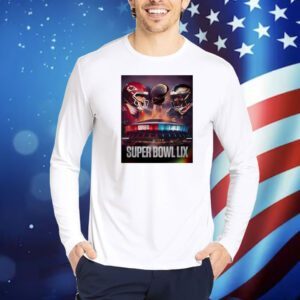 Super Bowl LIX Patrick Mahomes Kansas City Chiefs vs Jalen Hurts Philadelphia Eagles poster Shirt