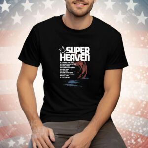 Superheaven Planet Ii Black Tee Shirt