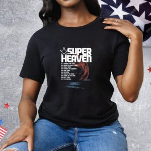 Superheaven Planet Ii Black Tee Shirt