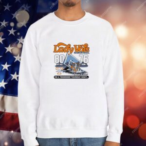 Tennessee Volunteers Lady Vols Basketball on a Tennessee Thursday Night T-Shirt