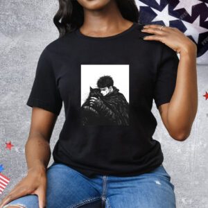 Whitephosphor Guts Cat Tee Shirt