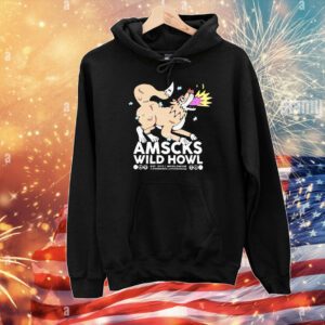 American Socks Wild Howl Worldwide Est 2013 T-Shirt