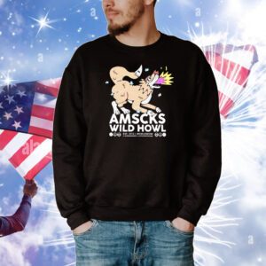 American Socks Wild Howl Worldwide Est 2013 T-Shirt