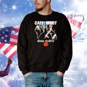 Call Of Diddy Back Shots Sean Combs Baby Oil T-Shirt