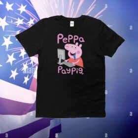 Cartoon Pay Pig T-Shirt