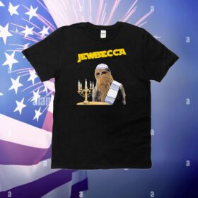 Chewbacca Jew Becca Star Wars Candle T-Shirt