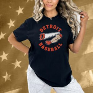 Detroit Baseball Bone Saw Shirt