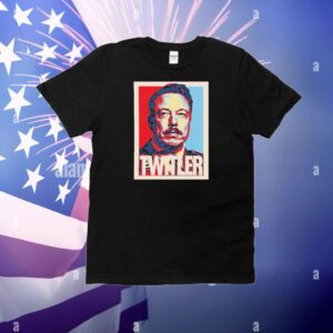 Elon Musk X Adolf Hitler Twitler T-Shirt
