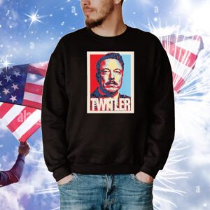 Elon Musk X Adolf Hitler Twitler T-Shirt