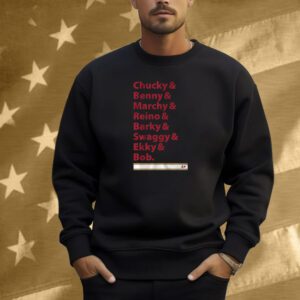 Florida Hockey Chucky & Benny & Marchy & Reino & Barky & Swaggy & Ekky & Bob Shirt