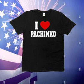 Fujimoto1954 I Love Pachinko T-Shirt