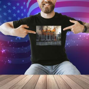 Nottoway Plantation Fire Shirt