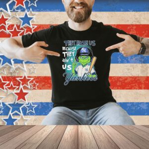 Official The Grinch They Hate Us Because They Ain’t Us New York Yankees Shirt