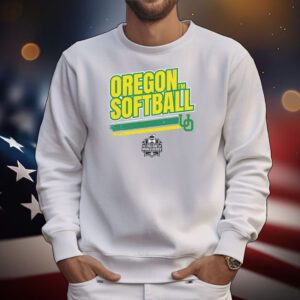 Oregon Softball Women's College World Series Stripe T-Shirt